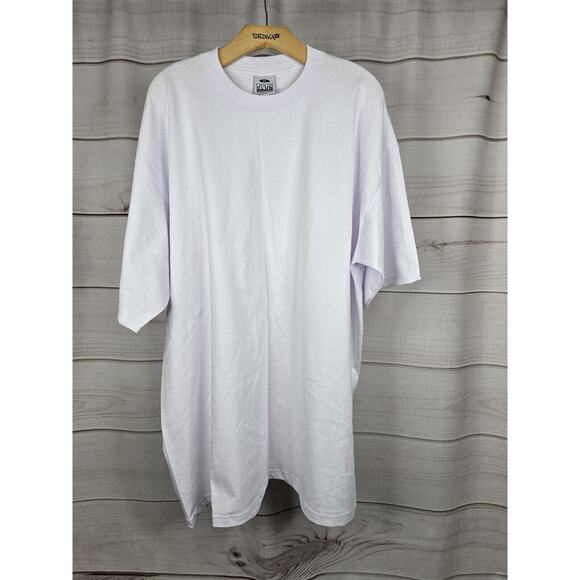 PRO CLUB MEN'S BLANK SOLID HEAVYWEIGHT SHORT SLEEVE T-SHIRT PRO CLUB TEE 3XL #B1 - Picture 1 of 5